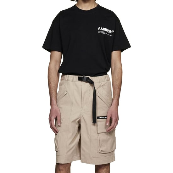 Ambush Beige Baumwoll-Bermuda-Shorts - Image 2