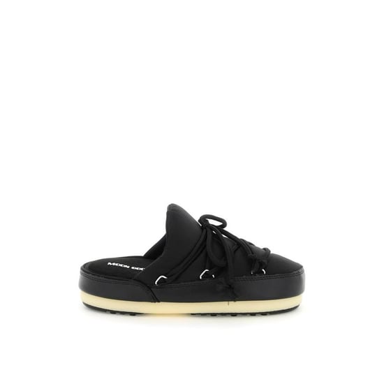 Moon Boot Schwarze Nylon Pantoletten - Image 2