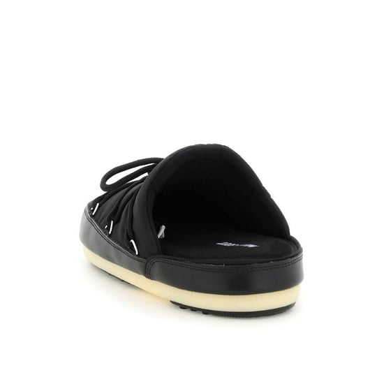 Moon Boot Schwarze Nylon Pantoletten - Image 3