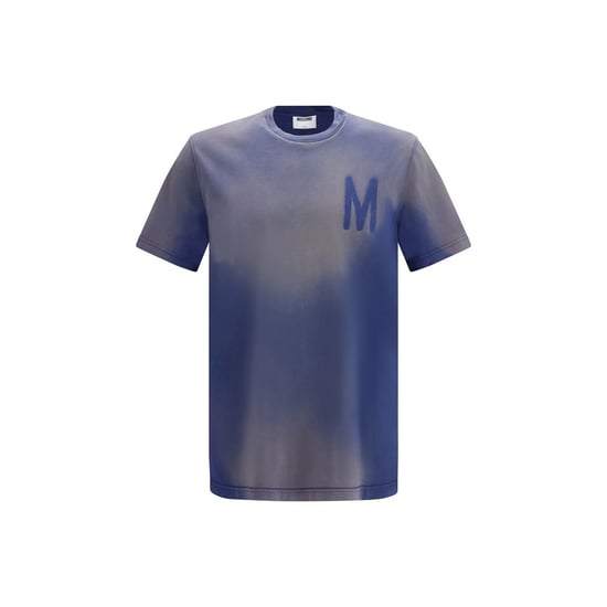 Moschino Blaues Baumwoll-T-Shirt - Image 1