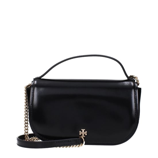 Tory Burch Schwarze Leder-Handtasche - Image 1