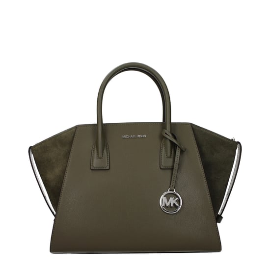 Michael Kors Grüne Lederhandtasche - Image 1
