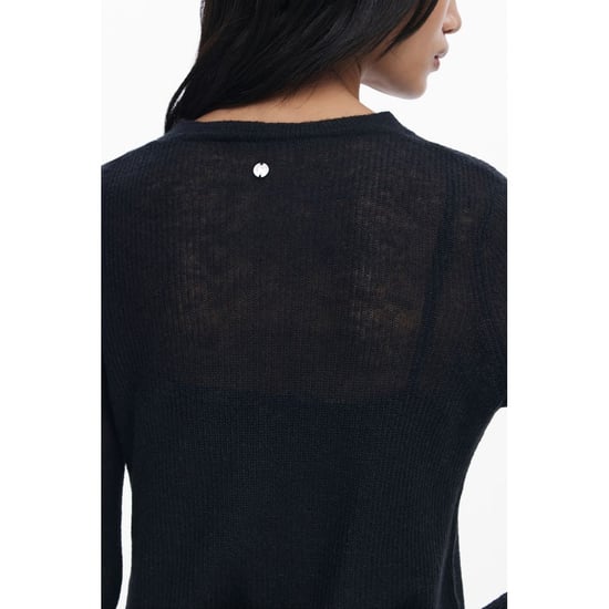 Desigual Schwarzes Polyester Damenkleid - Image 3