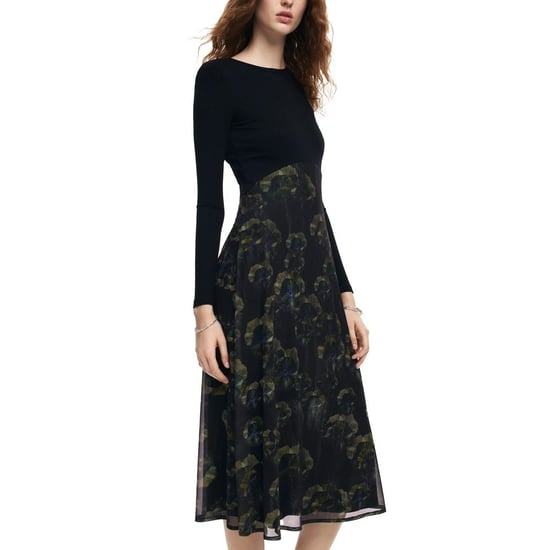 Desigual Schwarzes Polyester Freizeitkleid - Image 2