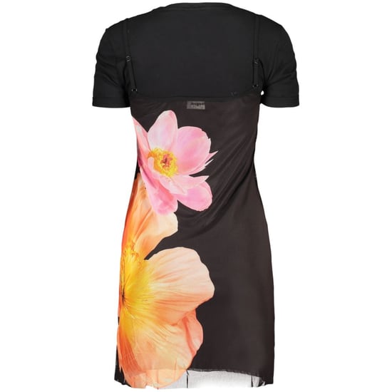 Desigual Schwarzes Baumwollkleid für Frauen - Image 2