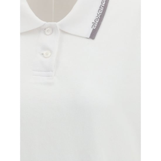 Alexander Wang Weißes Baumwoll-Casual-Kleid - Image 3