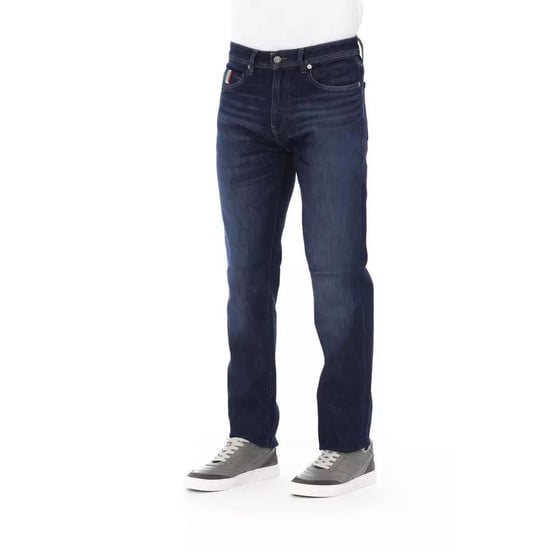 Baldinini Trend Blaue Baumwolljeans Denim - Image 2