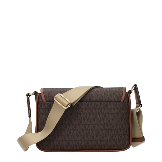 Michael Kors Braune Stoff Umhängetasche - Image 3