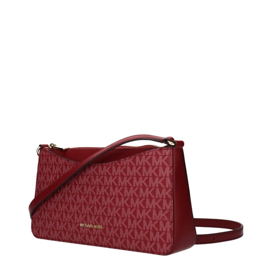Michael Kors Rote Stoff Umhängetasche - Image 2