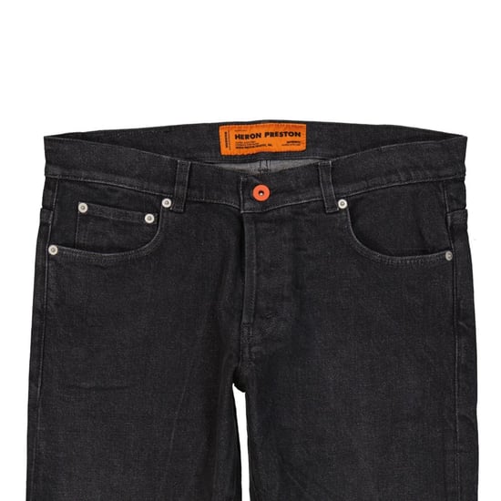 Heron Preston Schwarze Baumwoll-Slim-Fit-Jeans - Image 3