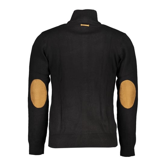 Gianmarco Venturi schwarzer Baumwoll-Cardigan für Herren - Image 2