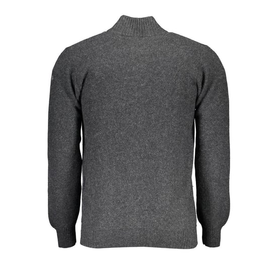 North Sails Grigio Wolle Herren Cardigan - Image 2