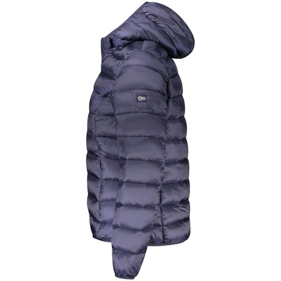 Norwegen 1963 Blaue Polyamid Frauenjacke - Image 3