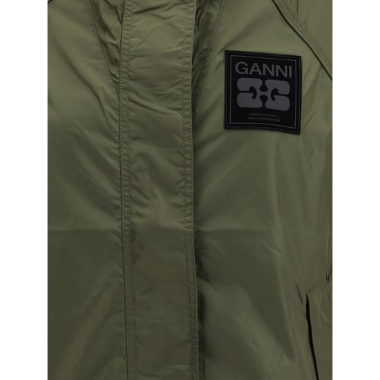 Ganni Bicolor Nylon-Schalenjacke - Image 3