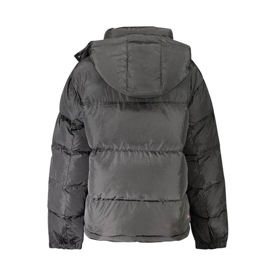 Tommy Hilfiger Schwarze Polyester Damenjacke mit abnehmbarer Kapuze - Image 2