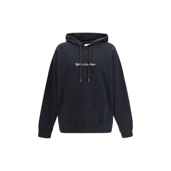 Off-White Schwarzes Baumwoll-Sweatshirt - Image 1