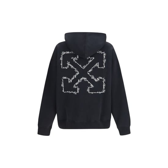 Off-White Schwarzes Baumwoll-Sweatshirt - Image 2