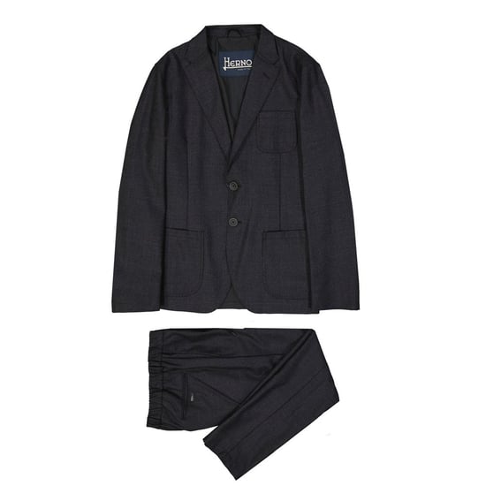 Herno Graue Woll-Casual-Hose - Image 3