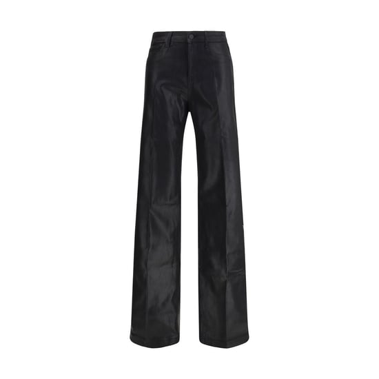 L'Agence Schwarze Baumwoll-Casual-Hosen - Image 1