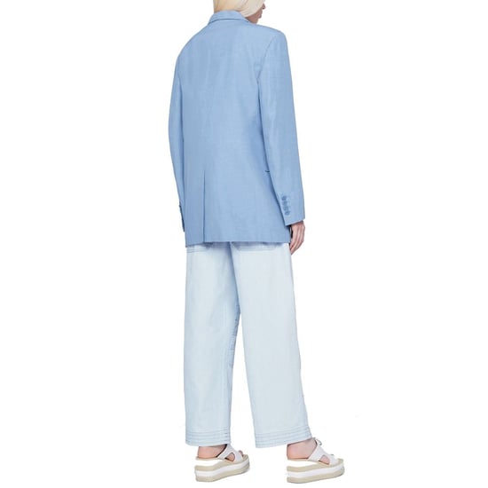 Stella McCartney Blaue Baumwoll-Casual-Hose - Image 3