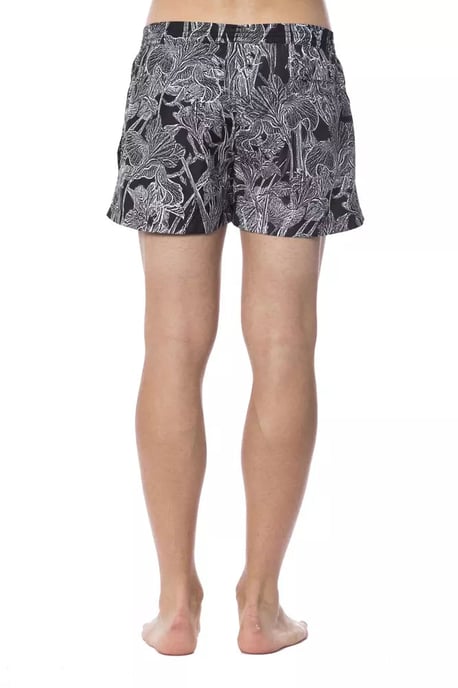 Roberto Cavalli Sport Schwarz Polyester Herren-Badebekleidung - Image 3