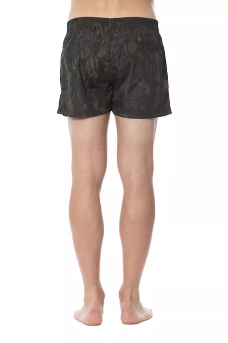 Roberto Cavalli Sport Army Polyester Herren Badebekleidung - Image 3