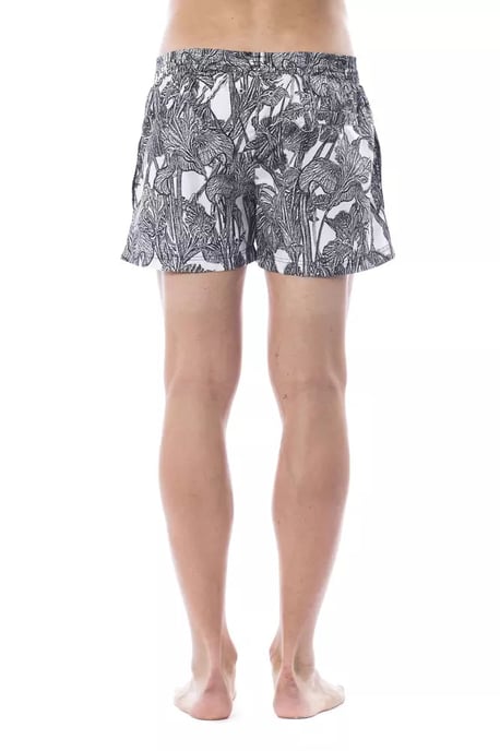 Roberto Cavalli Sport Schwarze Polyester Herren Bademode - Image 3