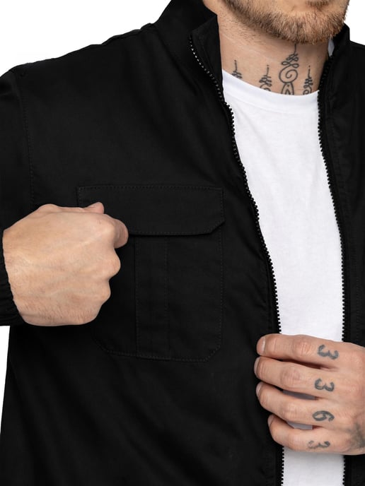 Enzo | Herren Leichte Funnel Neck Jacke - Image 3
