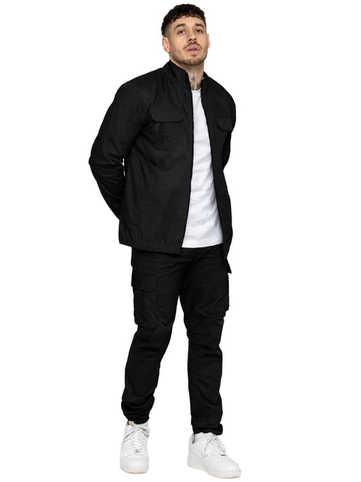 Enzo | Herren Leichte Funnel Neck Jacke - Image 4
