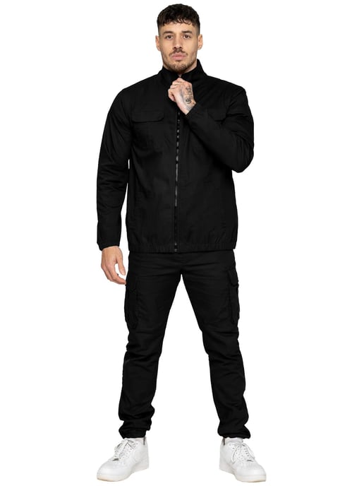 Enzo | Herren Leichte Funnel Neck Jacke - Image 5