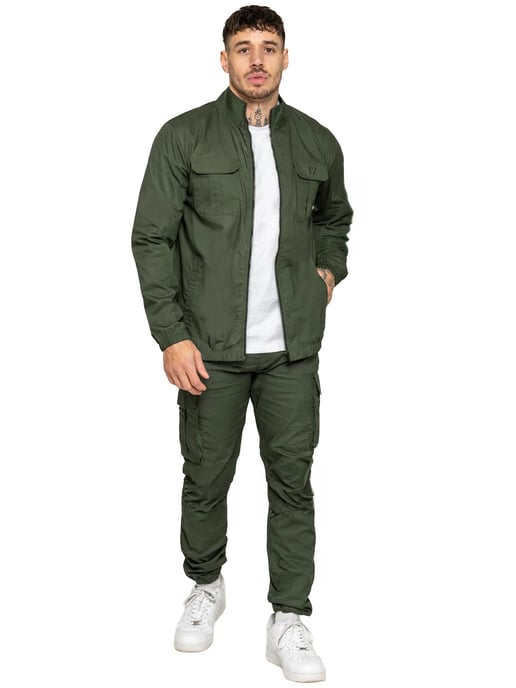 Enzo | Herren Leichte Stehkragenjacke - Image 4