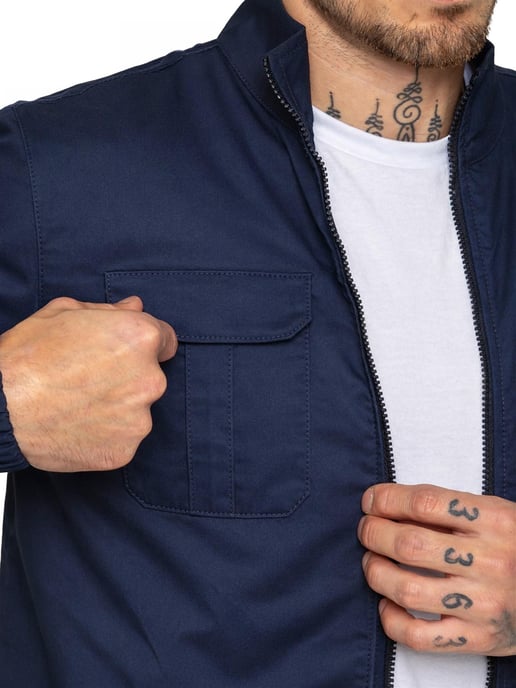 Enzo | Herren Leichte Funnel Neck Jacke - Image 3