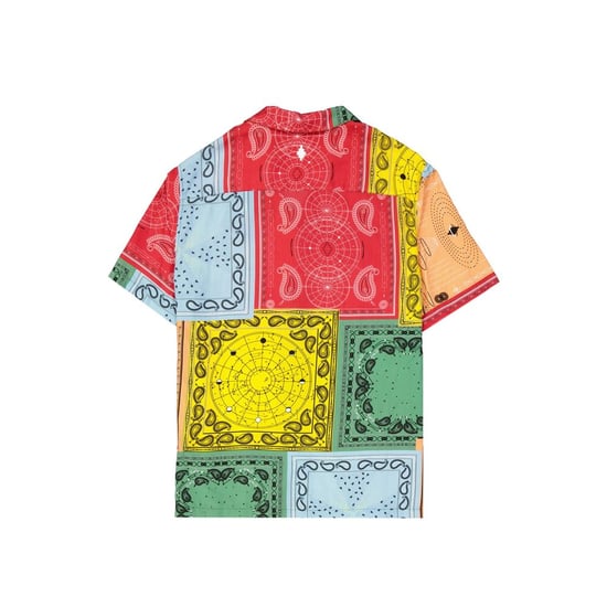 Marcelo Burlon Multicolor Viskose Musterhemd - Image 2