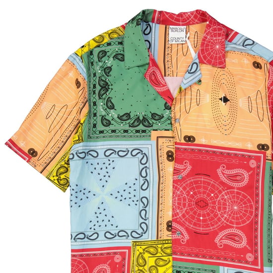 Marcelo Burlon Multicolor Viskose Musterhemd - Image 3