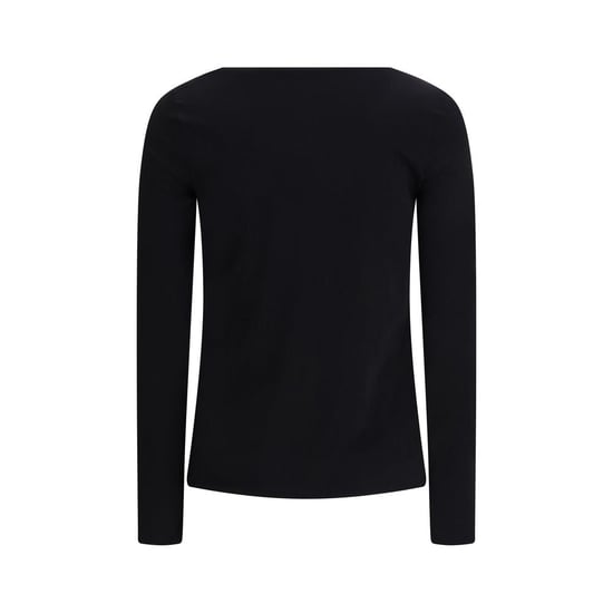 Wolford Schwarzes Modal Langarm-T-Shirt - Image 2