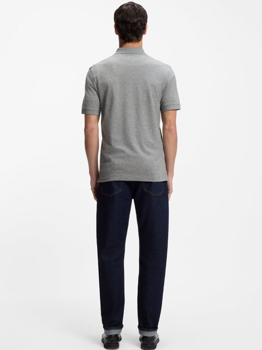 Herren Silber Pallas Polohemd - Image 4