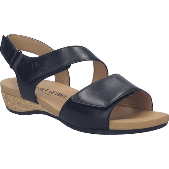 JOSEF SEIBEL Damen Sandale Fleur 01 in schwarz - Image 1