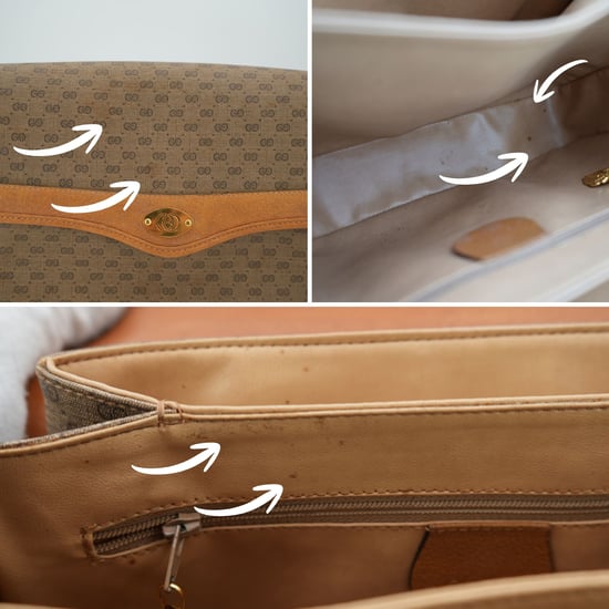 Gucci Vintage Stoff-Umhängetasche Micro GG - Image 4