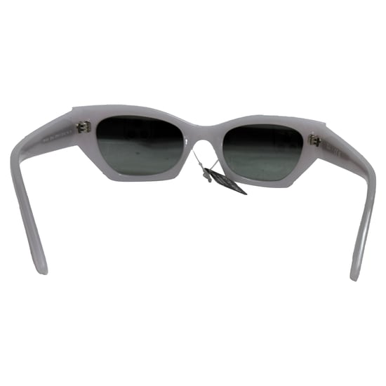 Ray-Ban Zena Katzenaugen-Sonnenbrille aus weißem Acetat - Image 4