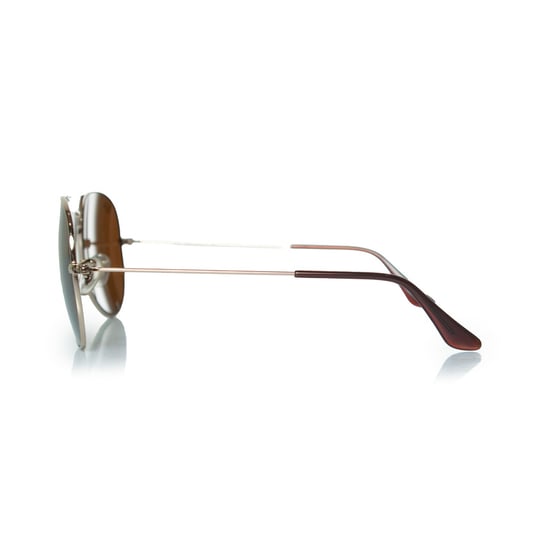 Ray-Ban Aviator-Sonnenbrille in Gold und Braun - Image 5