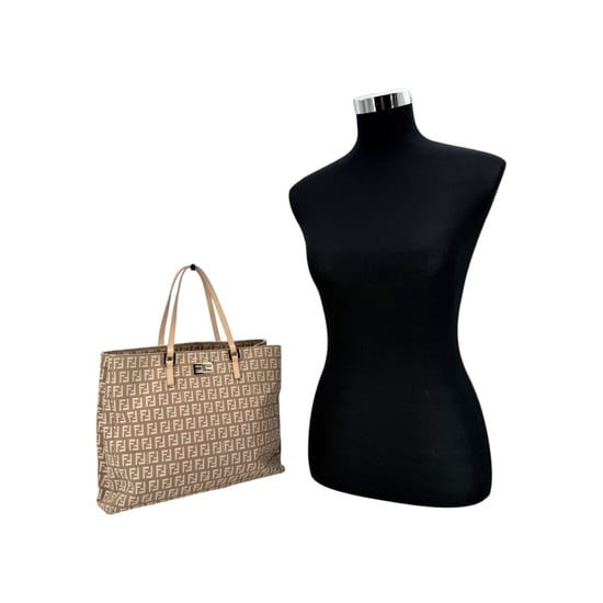 Fendi Stofftasche Zucchino - Image 2