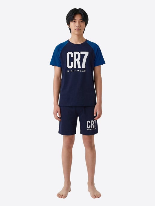 CR7 Cristiano Ronaldo Jungen Pyjama Boys BASIC Short Schlafanzug, Pyjama Set, Nachtwäsche - Image 2