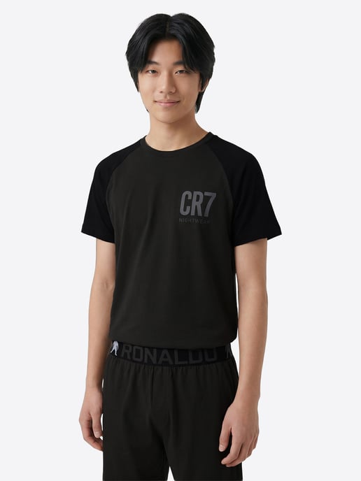 CR7 Cristiano Ronaldo Jungen Pyjama Boys BASIC Short Schlafanzug, Pyjama Set, Nachtwäsche - Image 4