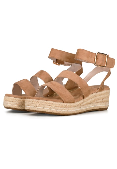 POSH by Poelman JUNE Dames Plateau Sandalen - Image 2