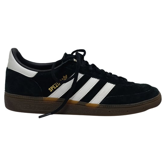Adidas Handball Spezial Low-Top Sneakers in Black Suede - Image 1