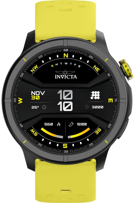 Invicta I-Tech - 2 Pro ITECH-006 Herren Uhr - Smartwatch Bewegung - Edelstahl mit schwarzem Zifferblatt - 46 mm - Image 2