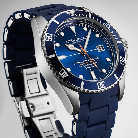 Stührling Datemaster Heritage 4087 pour homme 44 mm - Image 3