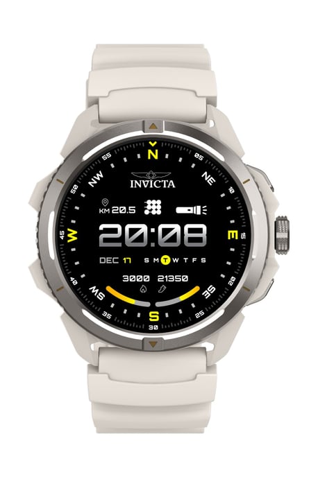 Invicta I-Tech ITECH-010 Herren Uhr - Smartwatch Bewegung - Edelstahl mit schwarzem Zifferblatt - 47 mm - Image 2
