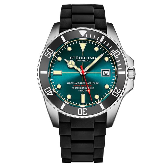 Stührling Datemaster Heritage 4087 pour homme 44 mm - Image 1