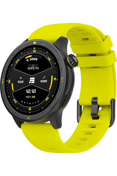 Invicta I-Tech 2 ITECH-002 Herren Uhr - Smartwatch Bewegung - Edelstahl mit schwarzem Zifferblatt - 45 mm - Image 3